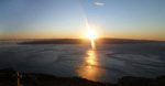 sunset mountin